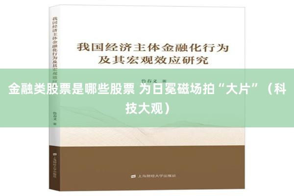 金融类股票是哪些股票 为日冕磁场拍“大片”（科技大观）