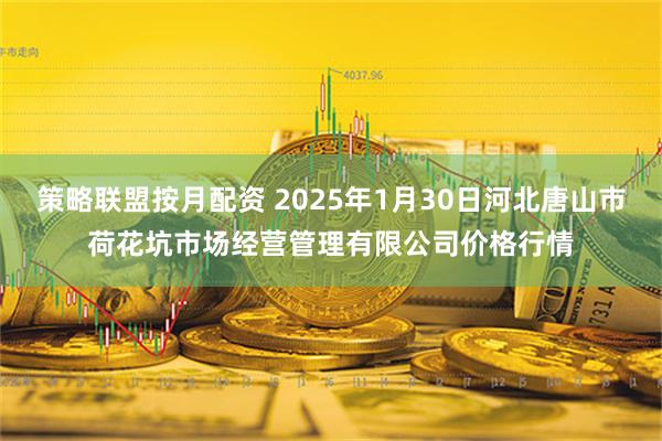 策略联盟按月配资 2025年1月30日河北唐山市荷花坑市场经营管理有限公司价格行情